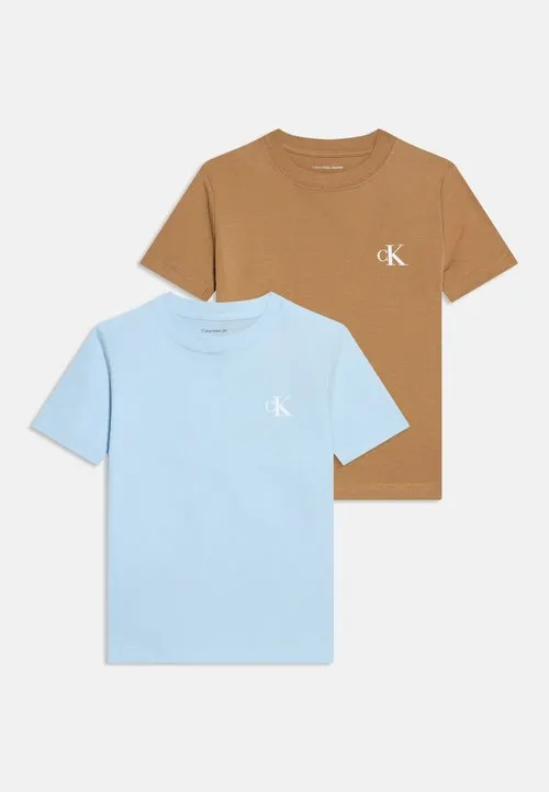 MONOGRAM UNISEX 2 PACK - T-shirts - tigers eye