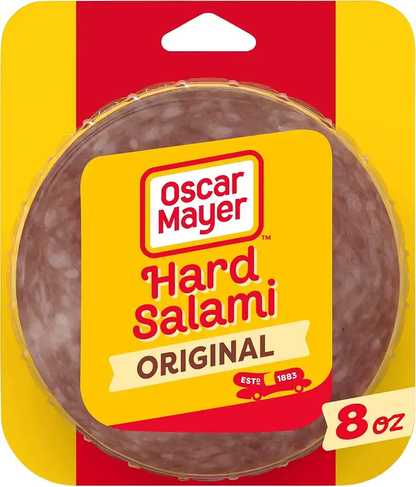 Oscar Mayer Hard Salami Deli Lunch Meat, 8 oz Package