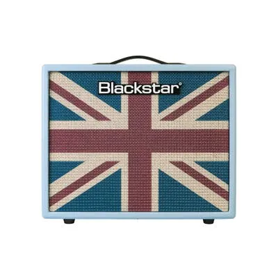 BLACKSTAR DEBUT 50R BABY BLUE UNION JACK- 50W- 2 CH GUITAR AMP COMBO W/ REVERB