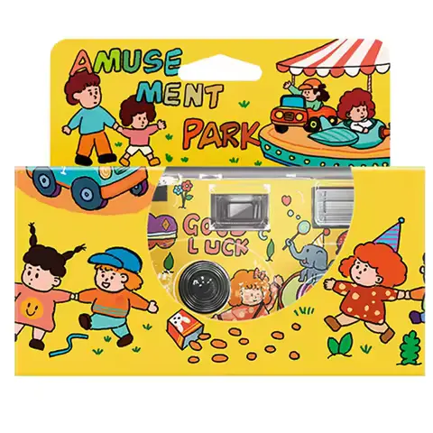 35mm Disposable Film Camera with Flash Single Use Camera 400 ISO Disposable Camera for Gathering Wedding Travel