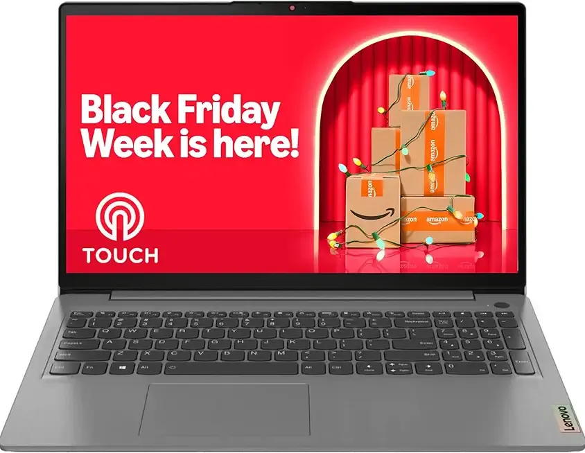 Lenovo Touchscreen Laptop with Lifetime Office 365 for The Web - IdeaPad 3i - Intel Core i3 Processor - 15.6“ Full HD - 8GB RAM - 256GB SSD - Bluetooth - Webcam - Windows 11 no Mouse