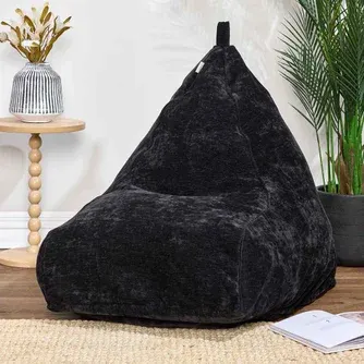 Twill & Co Chenille Tear Drop Bean Bag Cover