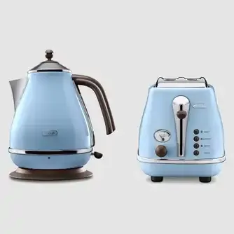 De'Longhi Icona Vintage Breakfast Pack Azure Blue