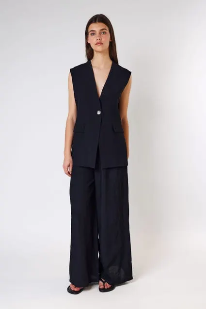 Mouwloze blazer