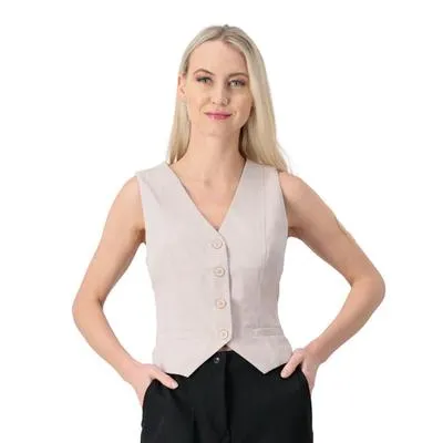 Chaleco Mxstaza Mujer Cuello V Ajuste En Espalda