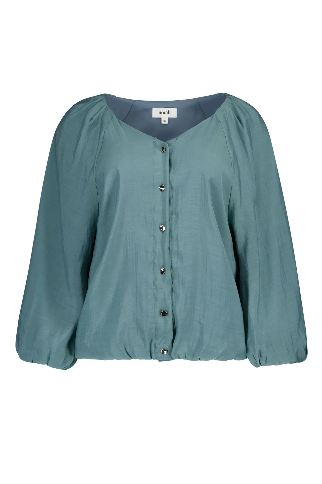Grijsgroene blouse