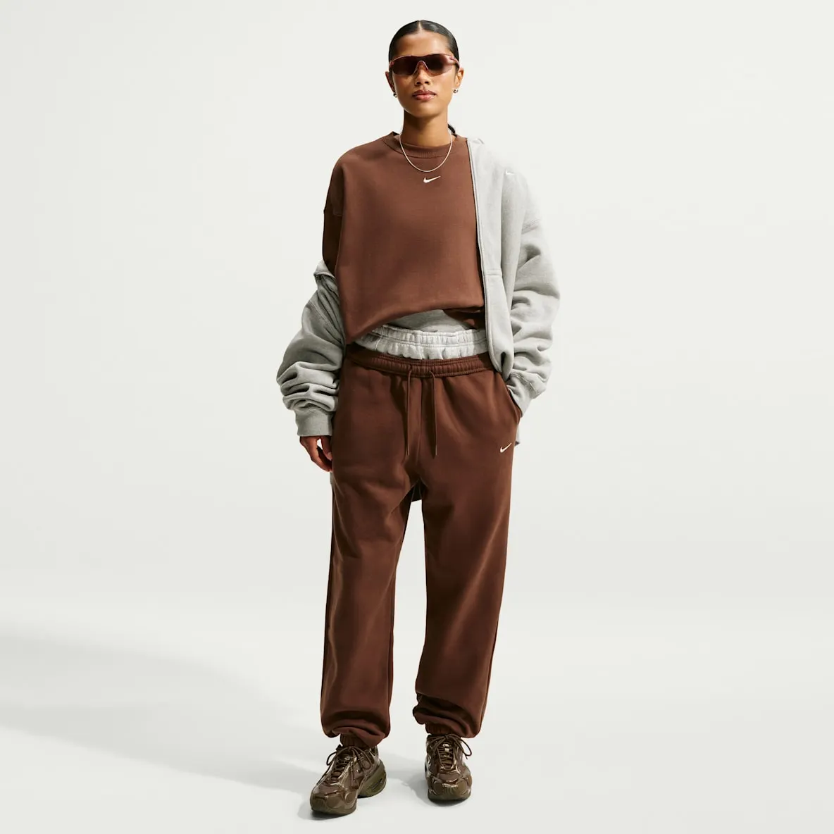 Nike Studio Fleece mellomtykk