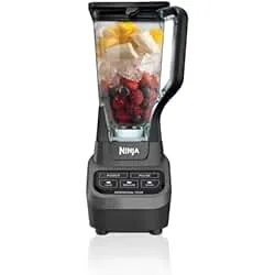 Ninja Professional Blender | Smoothie Blending, Drink Mixer, Grinder, Ice Crusher, Frozen Fruit Blending | 1000W Power, Total Crushing Technology, XL 72-oz. Pitcher | Black & Grey | BL610