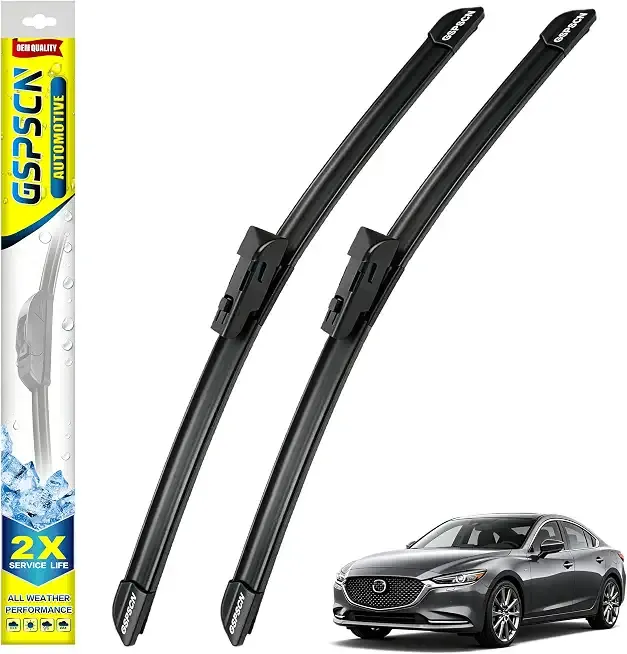 GSPSCN Windshield Wiper Blades for Mazda 6 2018-2021 (Pack of 2)