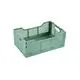 Cagette plastique pliable vert 30x20cm