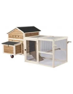 Adori Kippenhok Dexter - Kippenhok - 205x123x112 cm Houtkleur