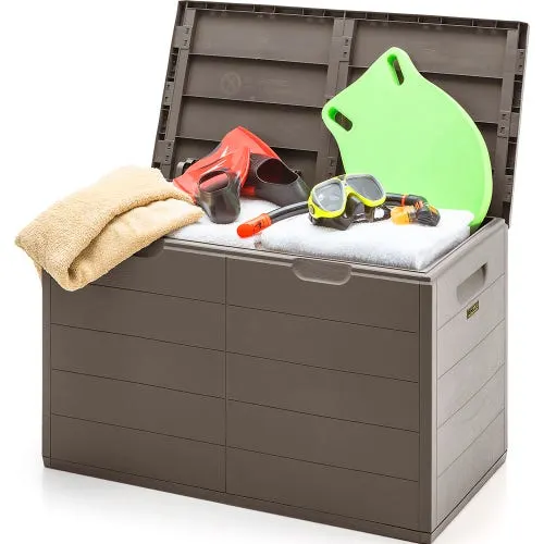 Baúl organizador Rimax Barú 200 lt mocca