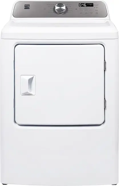 Kenmore 7.0 cu. ft. Front Load Gas Dryer - with Wrinkle Guard to Reduce Wrinkles & Static - Smart Sensor Drying - LED - White