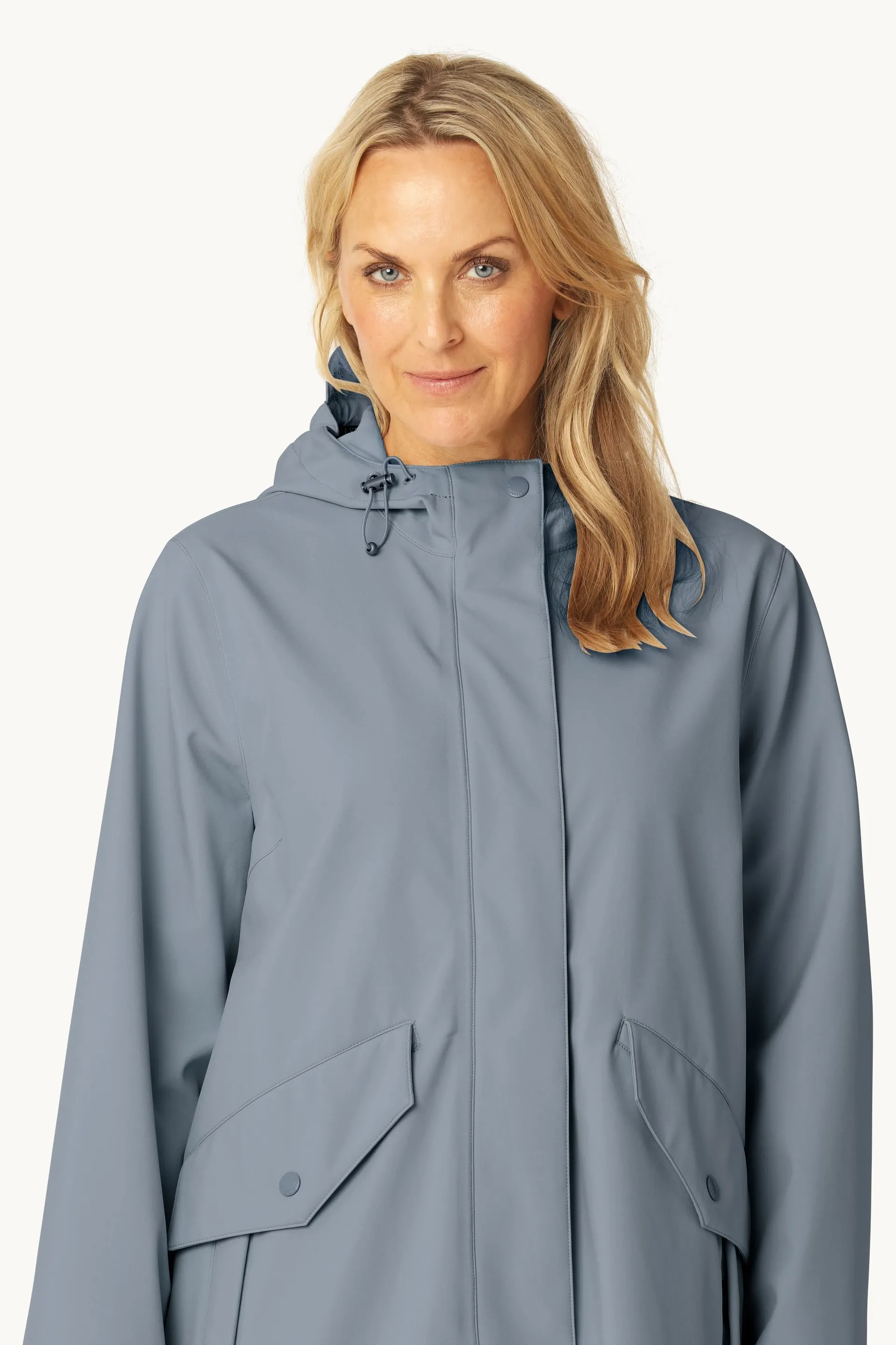 Long Softshell Raincoat