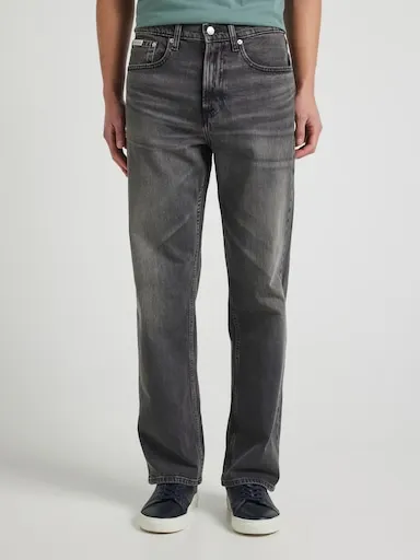 Calvin Klein 90S Straight Jean In Black Mist