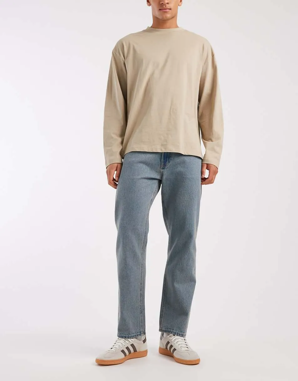 JJ Rebel Ryan relaxed jeans in vintage blue