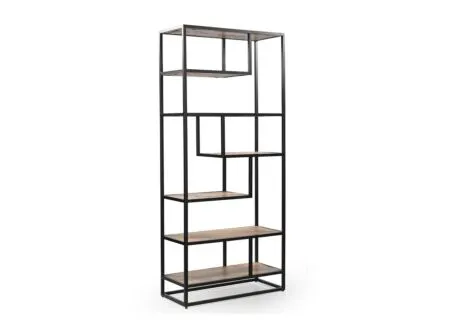 Opbergrek Estelle 80x35x180cm - mango massief - naturel