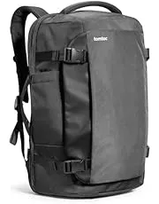 tomtoc Travel Backpack 40L, TSA Friendly Flight Approved Carry-on Luggage Hand Water-resistant Lightweight Business Rucksack, Durable Large Weekender Bag Daypack Fits 17.3 Inch Laptop, PFAS Free