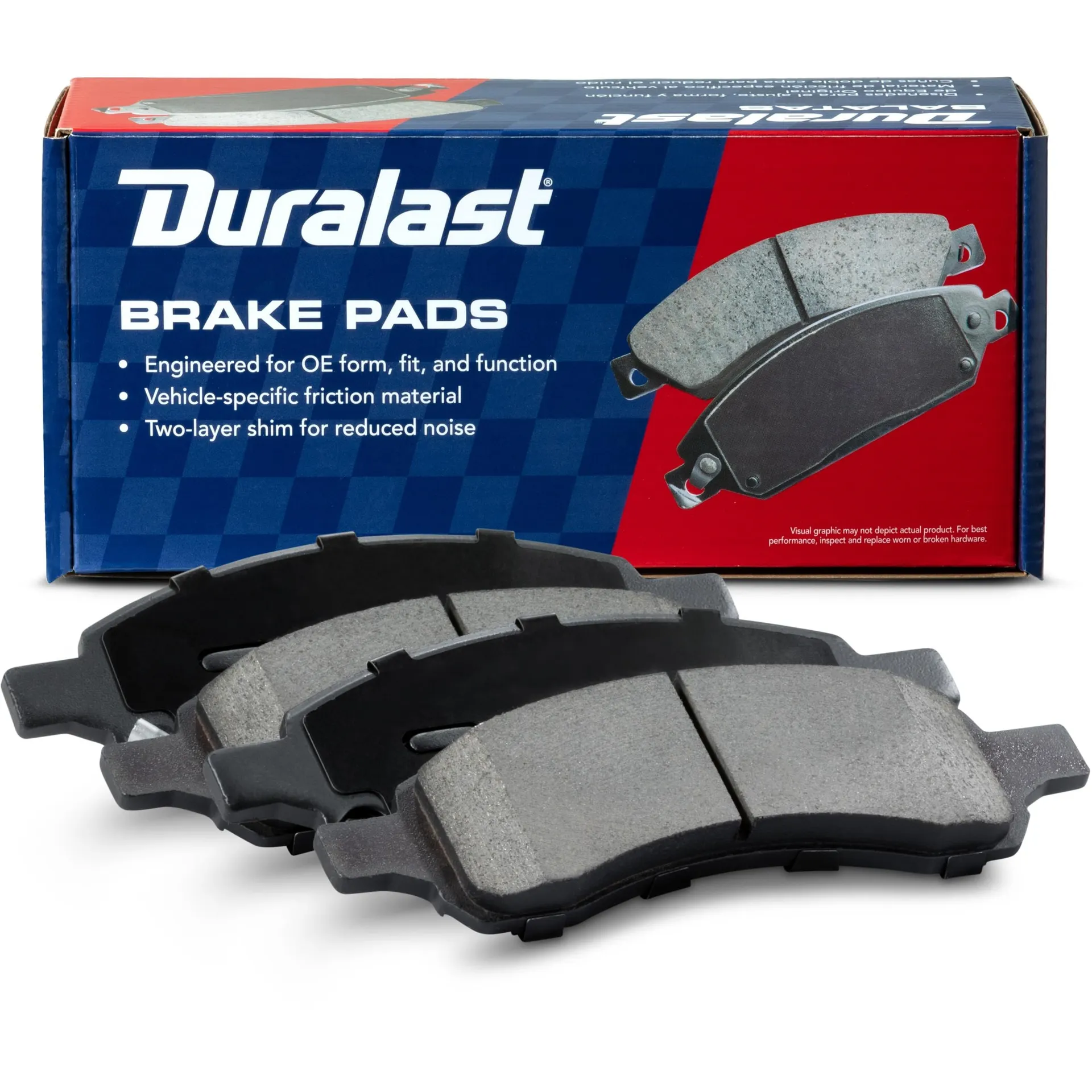 Duralast Ceramic Brake Pads MKD1169A