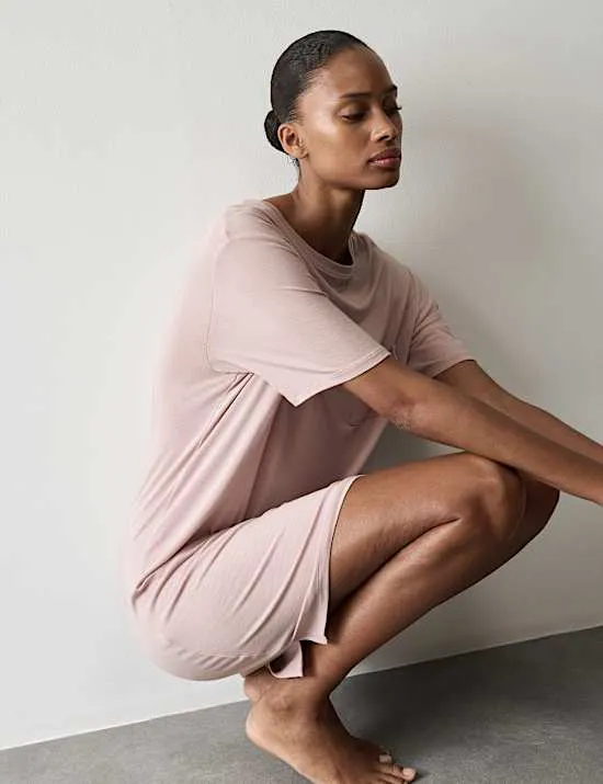 Modal Rich Mini Nightshirt