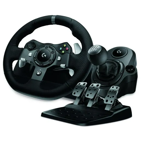 Best seller Logitech G920 Wheel and Shifter Bundle for XBOX, Real Force Feedback, Walmart Exclusive $299.00 Was $329.00