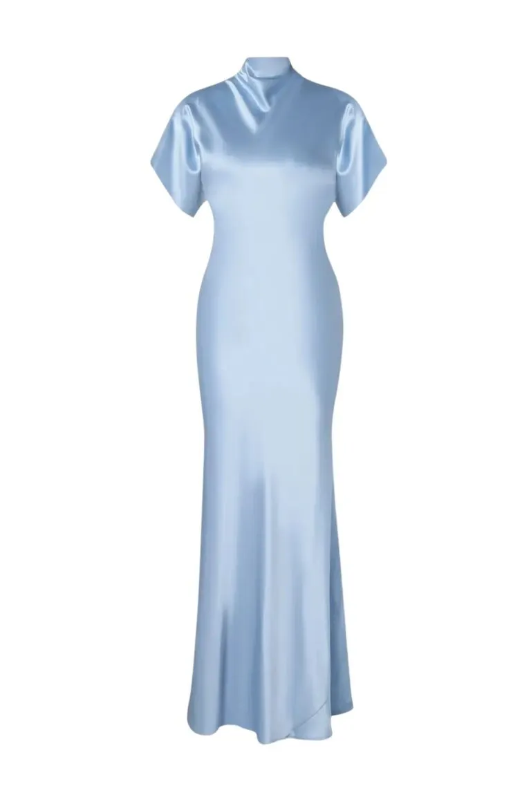 Alivia Maxi Dress - Lyseblå