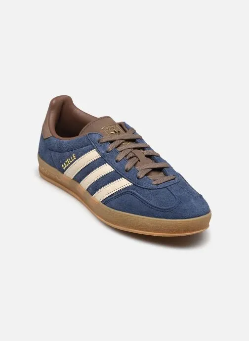 Lage sneakers GAZELLE INDOOR blauw