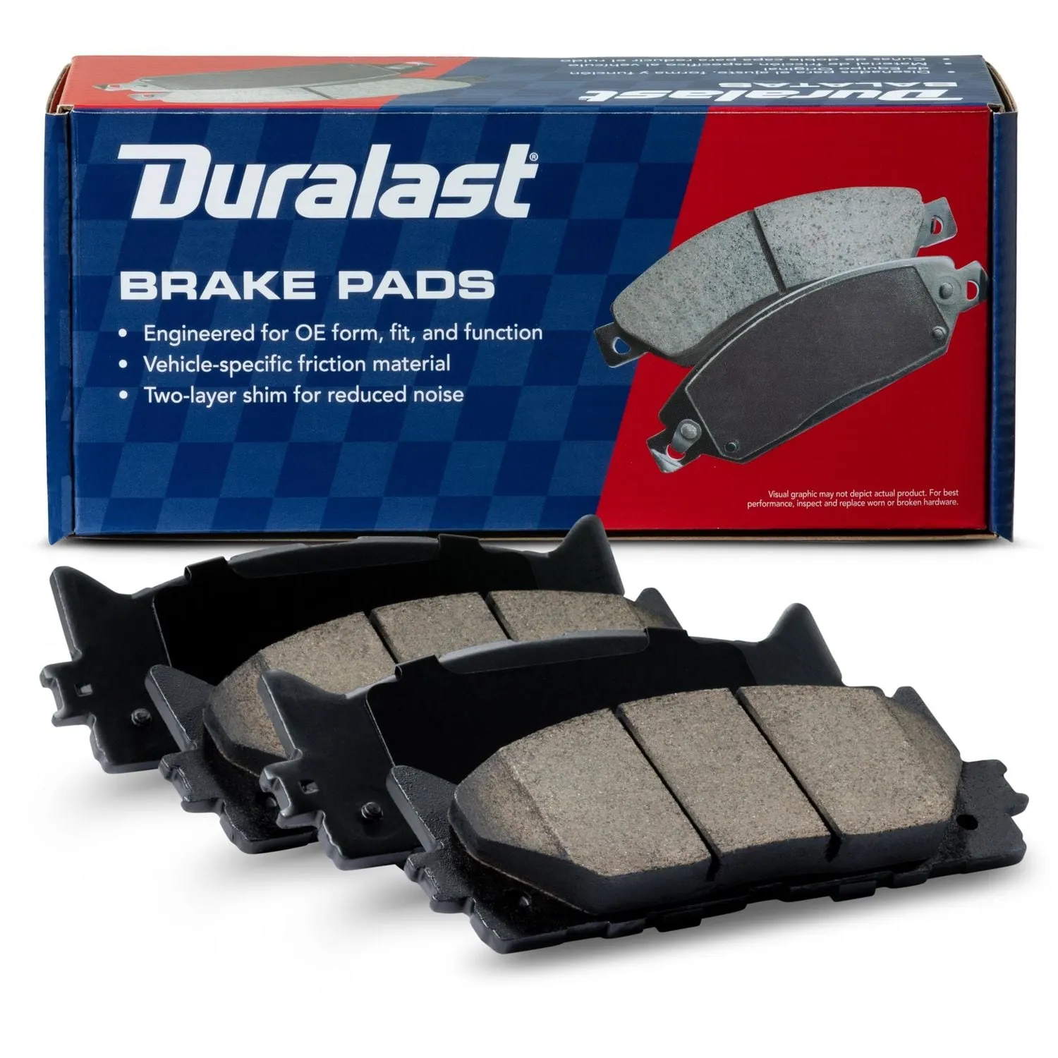 Duralast Ceramic Brake Pads D1293