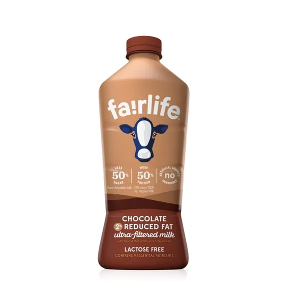 Rollback, fairlife Lactose Free Reduced Fat Chocolate Ultra Filtered Milk, 52 fl oz, $4.78, Was $5.32, 9.2 ¢/fl oz