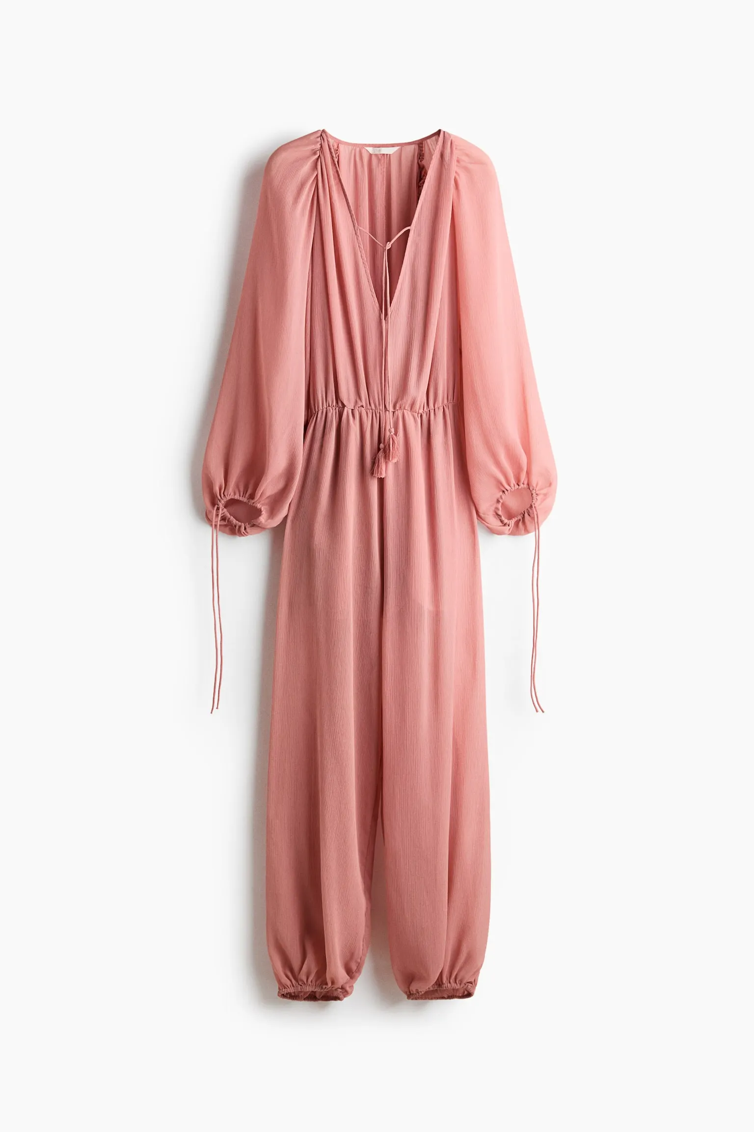 Oversized jumpsuit med ballongben