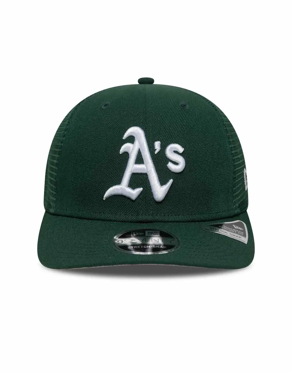 New Era Oakland Athletics 9seventy trucker cap in green