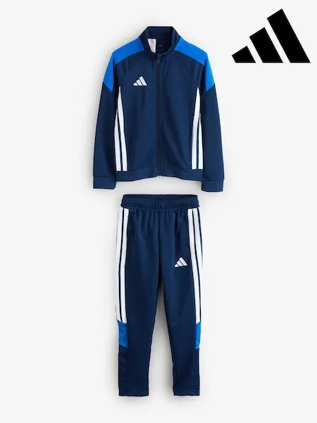 adidas Blue Tiro 26 Essentials Tracksuit