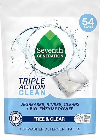 Seventh Generation Triple Action Clean Automatic Dish…