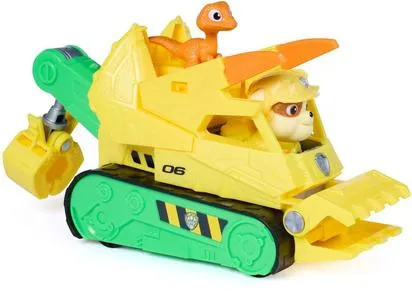 LA PAT'PATROUILLE - VEHICULE + FIGURINE RUBEN - LE FILM MISSION DINO