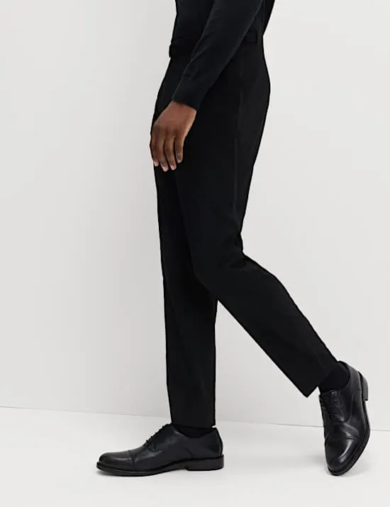 Slim Fit Stretch Tuxedo Trousers