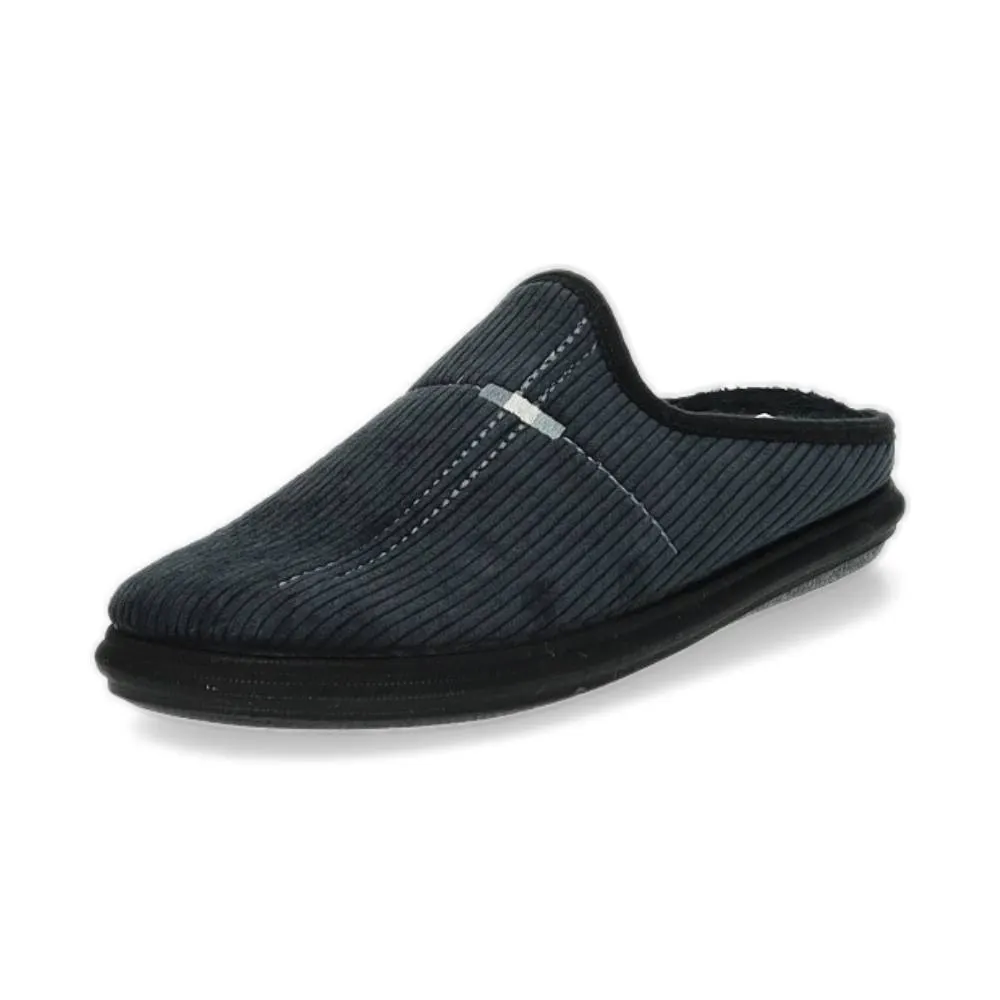 zwarte pantoffel