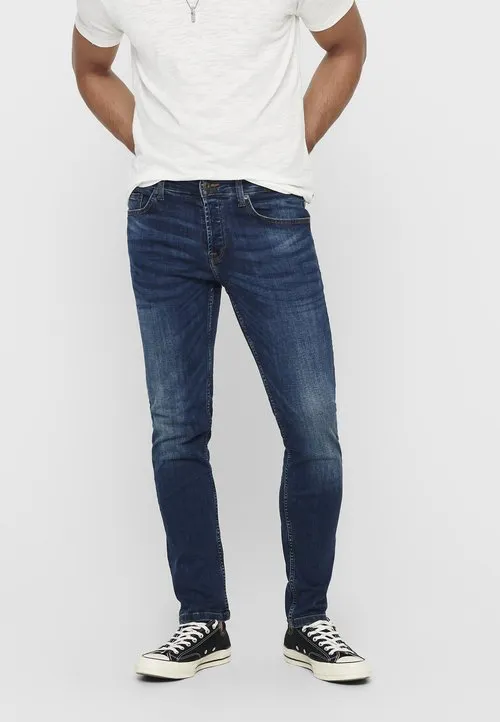 ONSWEFT - Jeans straight leg - medium blue denim