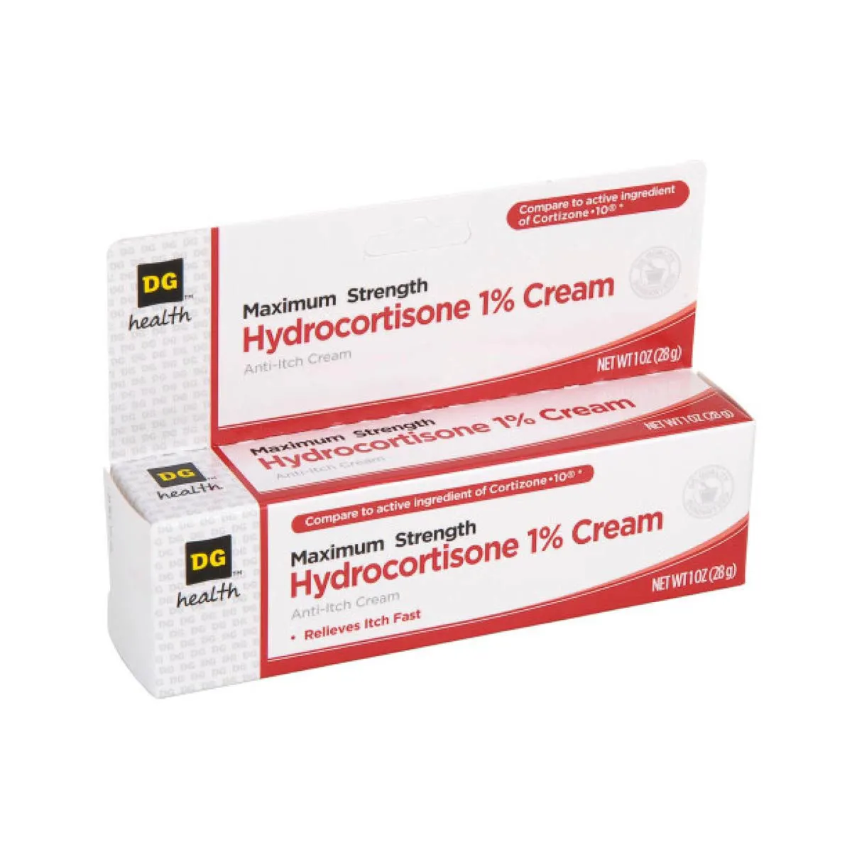 DG Health Maximum Strength Hydrocortisone 1% Cream, 1 ct