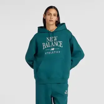 New Balance Womens Trackside Fleece Hoody