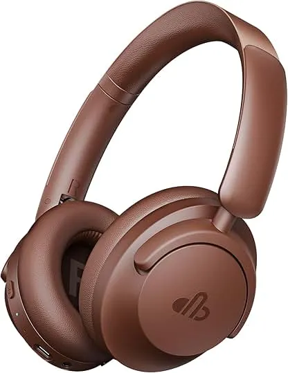 Hybrid Active Noise Cancelling Headphones, Over-Ear Bluet…