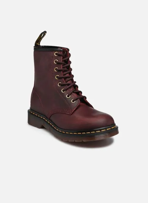 Enkellaarzen en boots 1460 dames bordeaux