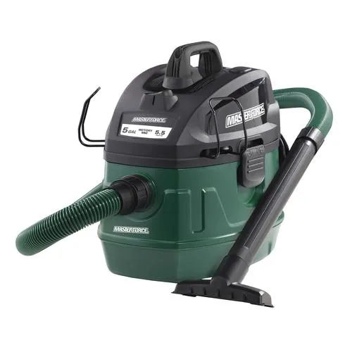 Masterforce® 5 Gallon 5.5 Peak HP Wet/Dry Vacuum