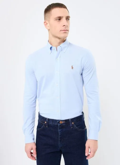 Hemden Chemise Oxford En Jersey heren blauw