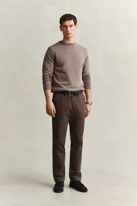 Klassiske chinos i regular fit