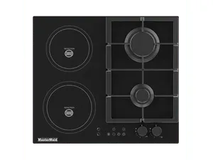 Encimera Mixta Mastermaid Pig6042G-C1A1 Q4 Negro Mate