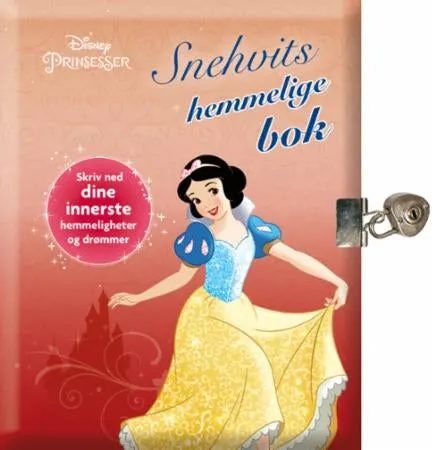 Snehvits hemmelige bok - skriv ned dine innerste hemmeligheter og drømmer