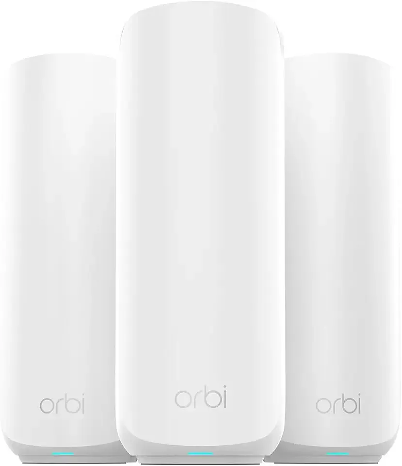NETGEAR Orbi 370 Series WiFi 7 Mesh System, Up to 6,000 sq ft., 3 Pack