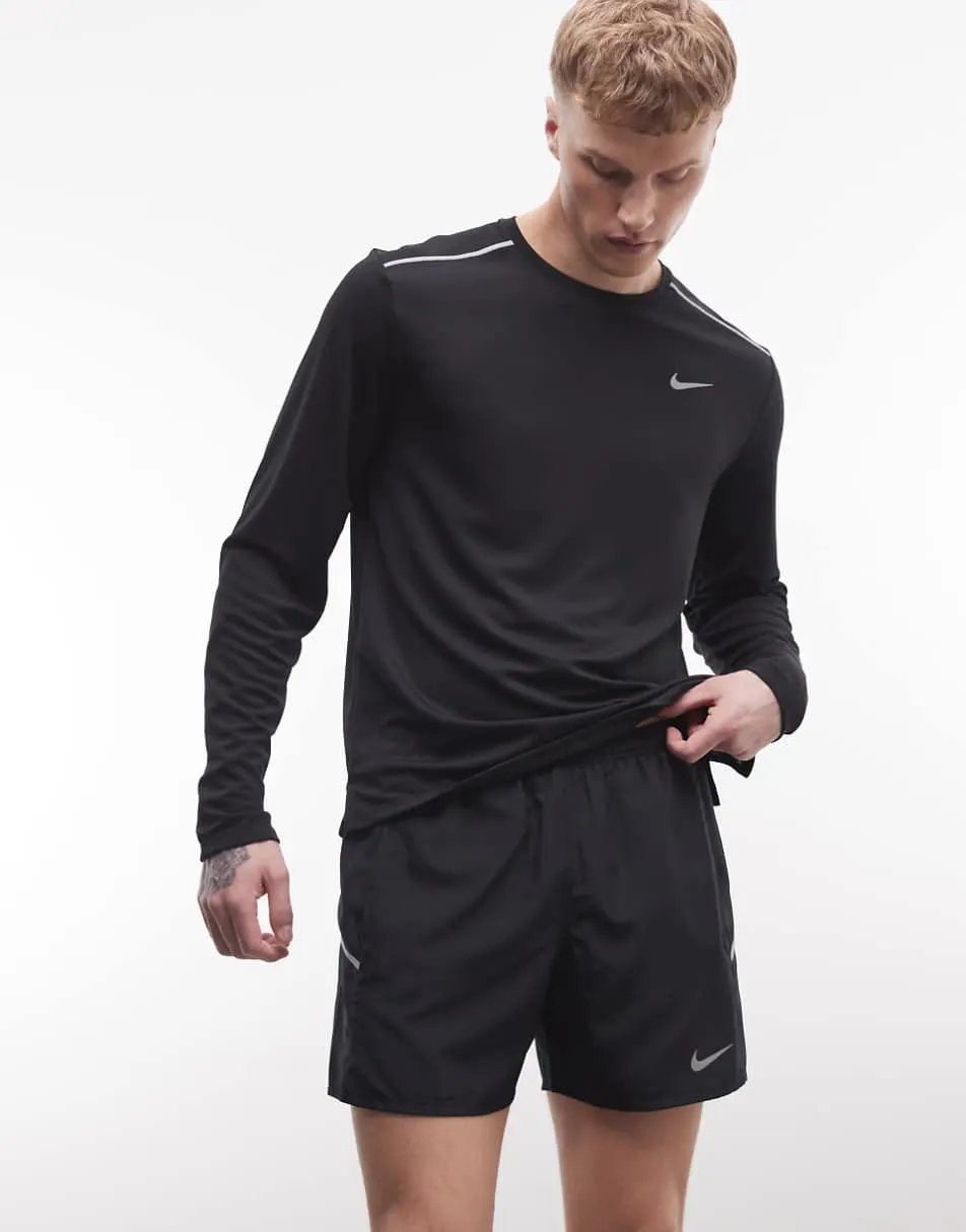 Nike Running Miler Dri-FIT 5inch shorts in black