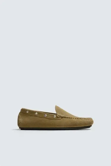 LEATHER LOAFERS