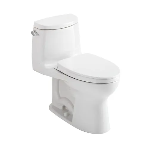 UltraMax II One-Piece Elongated 1.28 GPF Toilet with CEFIONTECT Glaze, Cotton White